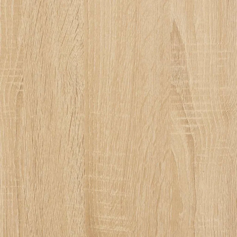 Cadre de lit avec tête de lit et LED chêne sonoma 140x190 cm - 14