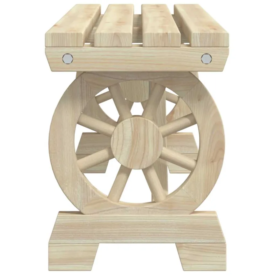 Ensemble à manger de jardin 3 pcs bois de sapin massif - 10