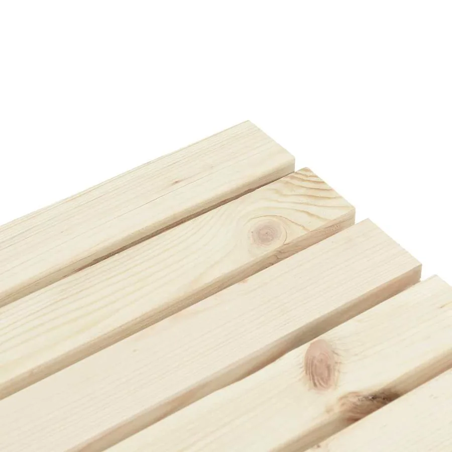 Ensemble à manger de jardin 3 pcs bois de sapin massif - 13
