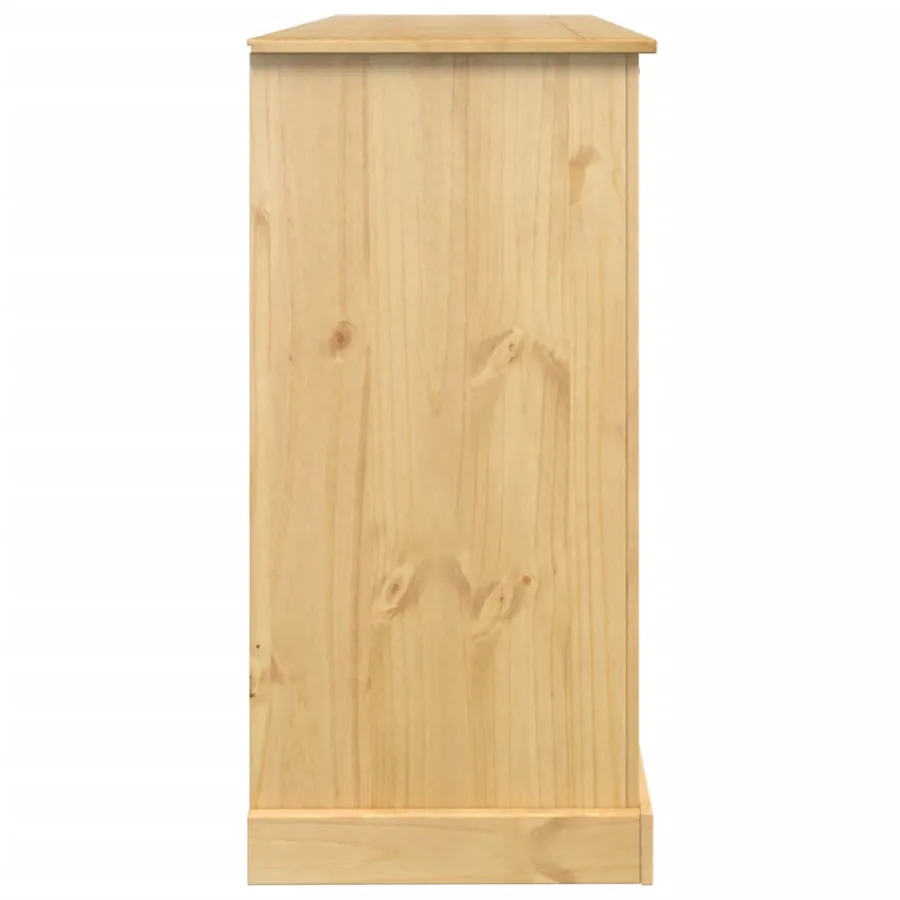 Armoire à vin Corona 107,5x51x105,5 cm bois de pin massif - 5
