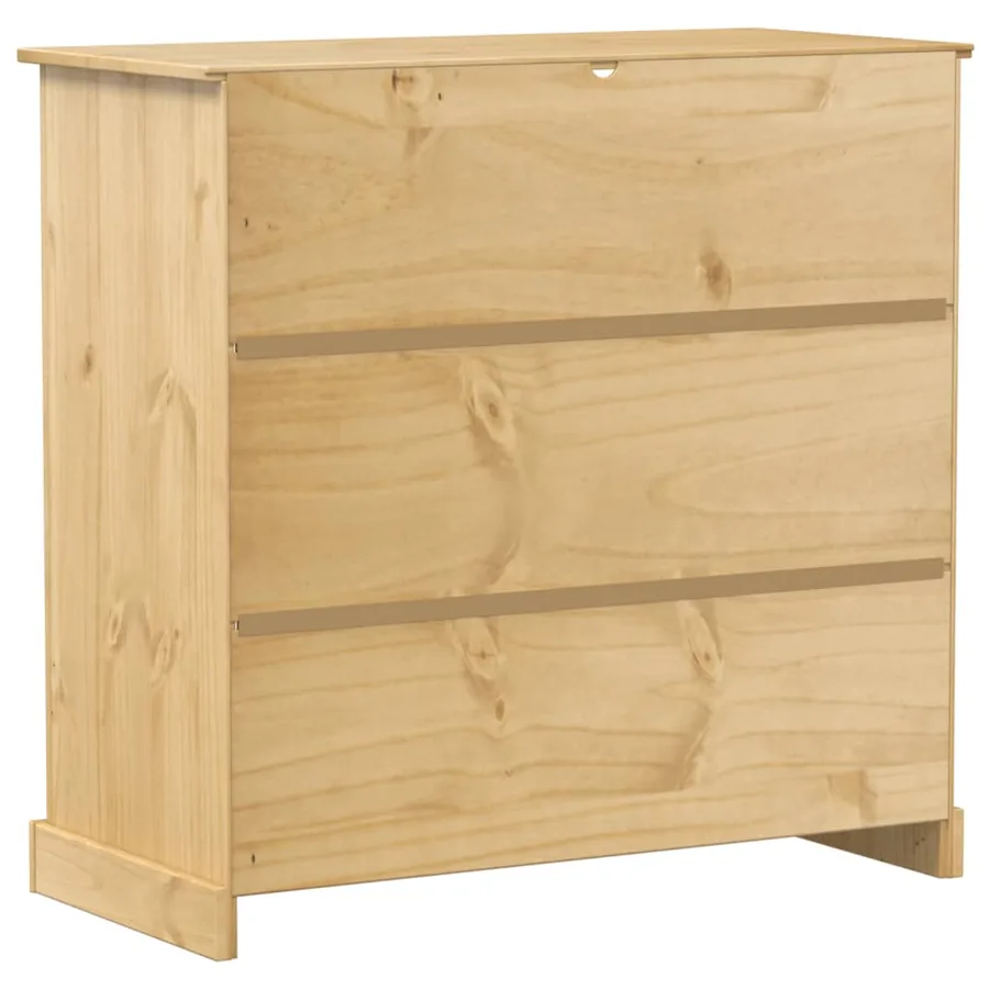 Armoire à vin Corona 107,5x51x105,5 cm bois de pin massif - 6