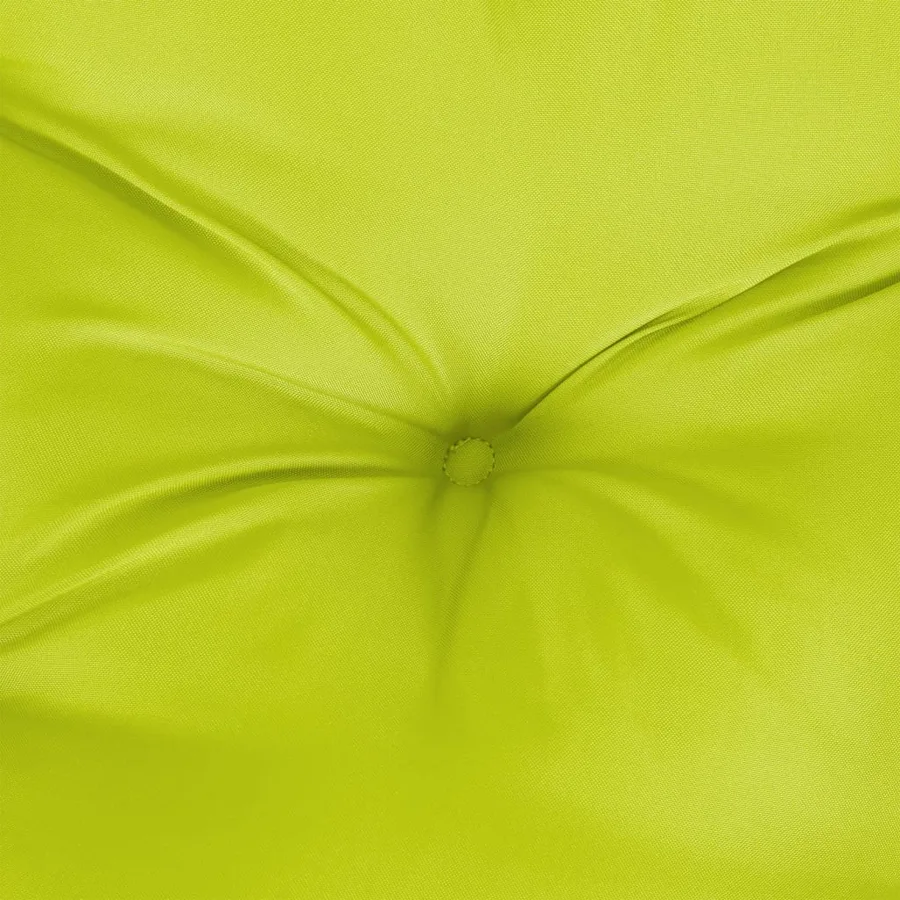 Coussins de chaise à dossier haut lot de 4 vert vif - 8