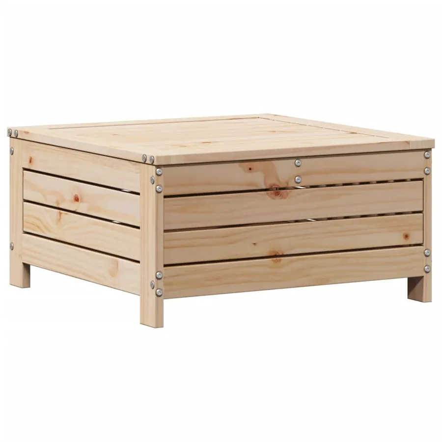 Salon de jardin 7 pcs avec coussins Bois de pin massif - 6