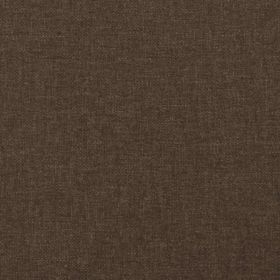 Sommier à lattes de lit matelas et LED marron foncé 120x190 cm - 9