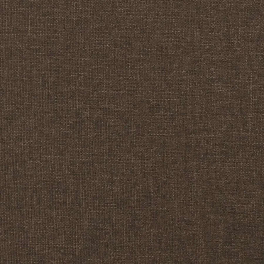 Sommier à lattes de lit matelas et LED marron foncé 120x190 cm - 10