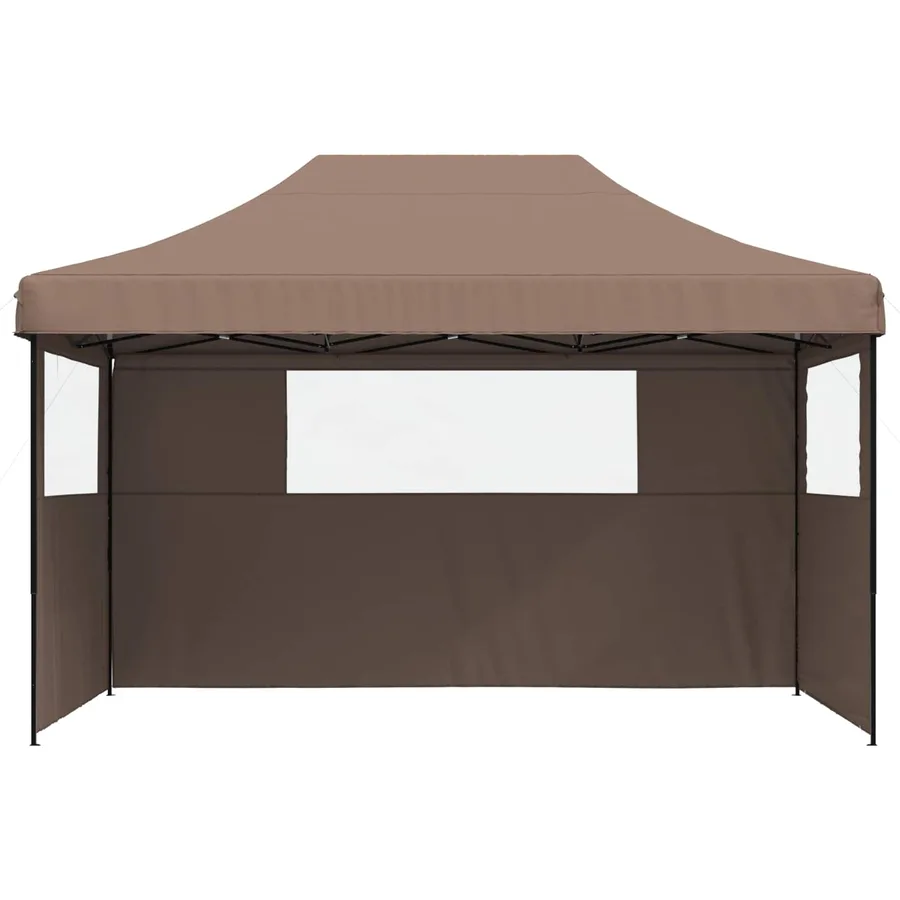 Tente de réception pliable escamotable avec 3 parois latérales - 3