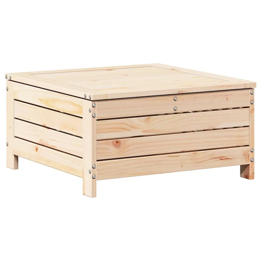 Salon de jardin 7 pcs Bois de pin massif - 7