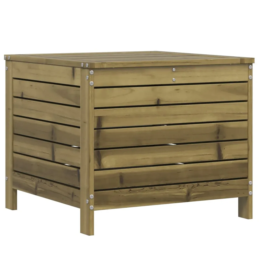 Salon de jardin 7 pcs bois de pin imprégné - 8