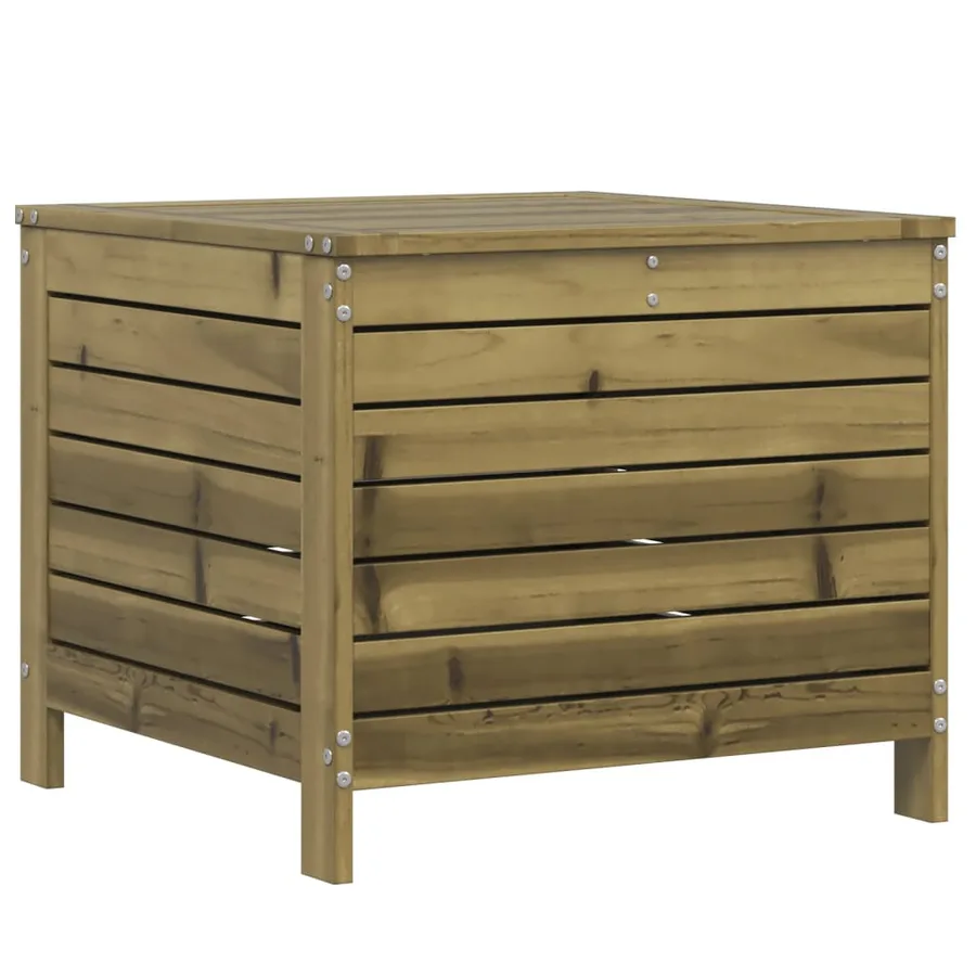 Salon de jardin 6 pcs bois de pin imprégné - 7