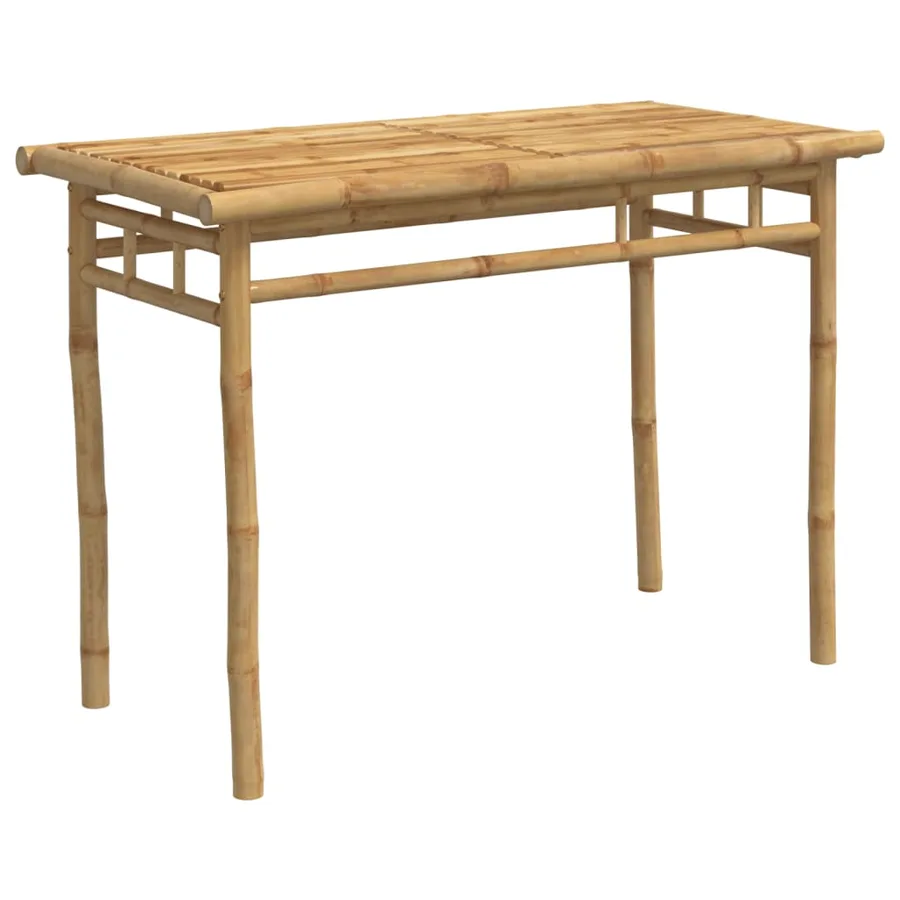 Ensemble à manger de jardin 5 pcs bambou - 4
