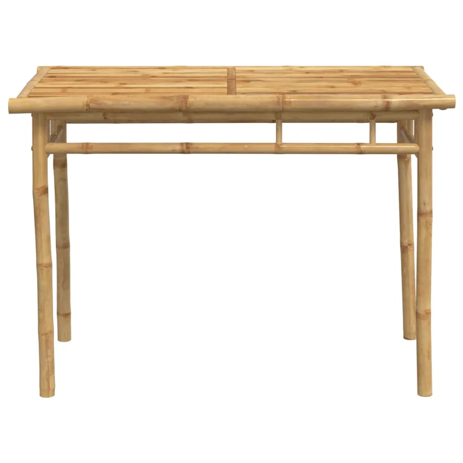 Ensemble à manger de jardin 5 pcs bambou - 5