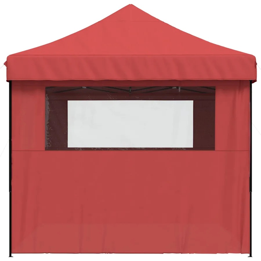 Tente de réception pliable escamotable avec 4 parois latérales - 4
