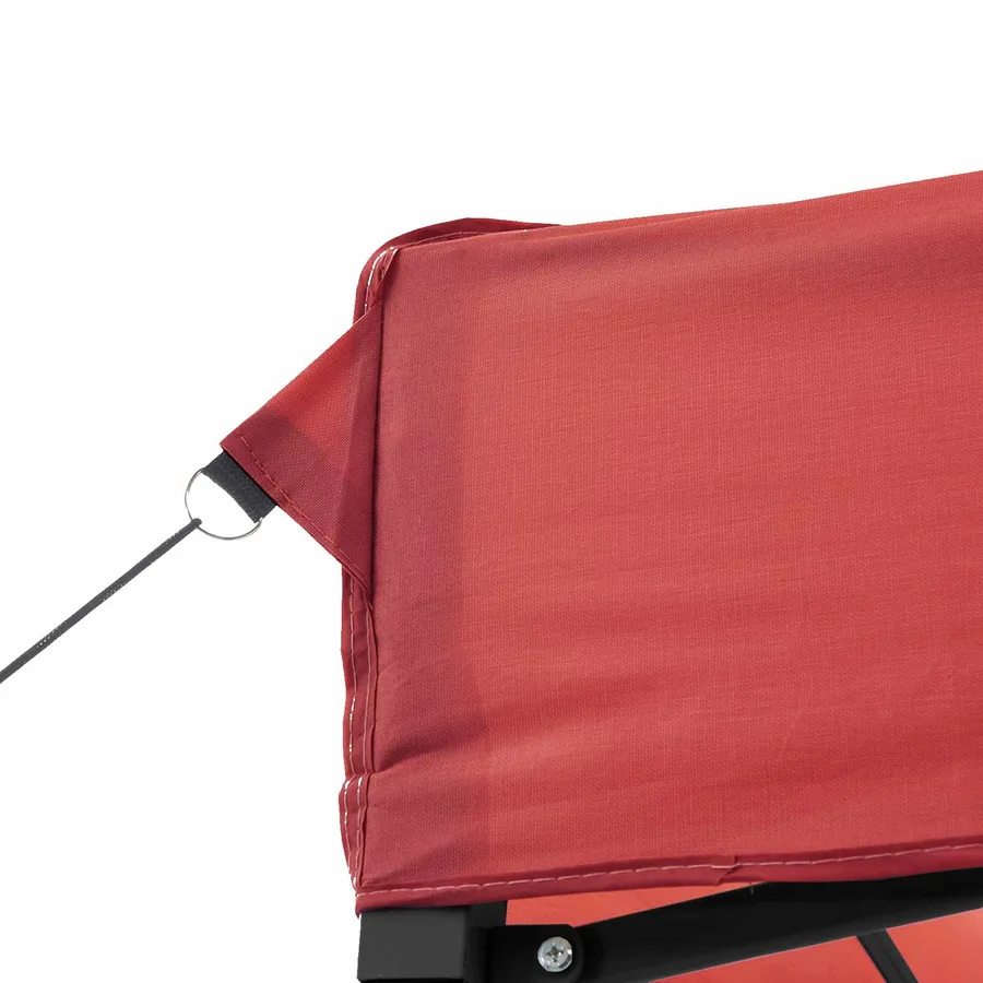 Tente de réception pliable escamotable avec 4 parois latérales - 6