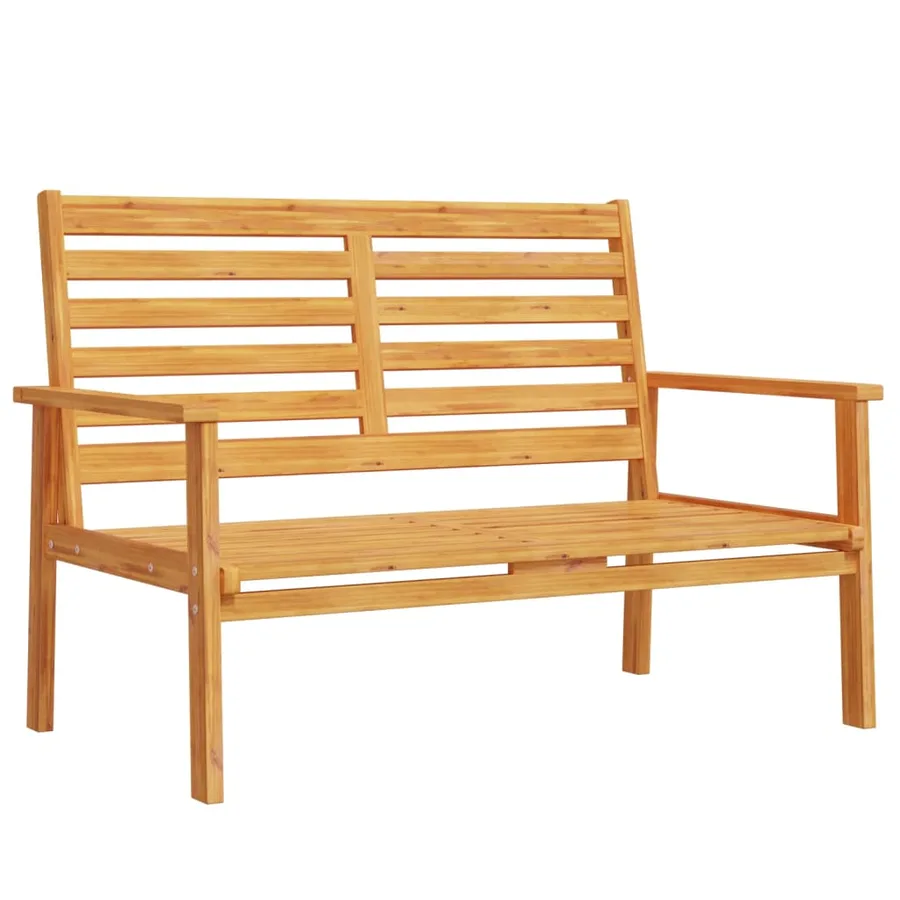 Ensemble de salon de jardin 3 pcs bois d'acacia solide - 4