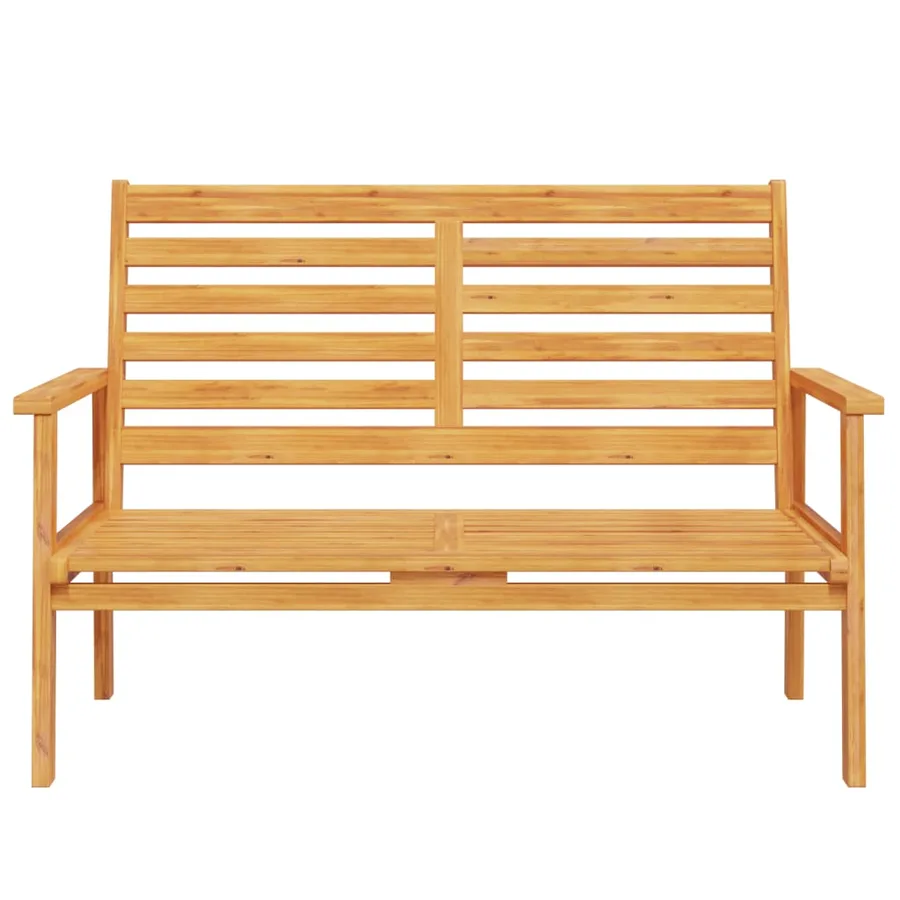 Ensemble de salon de jardin 3 pcs bois d'acacia solide - 5