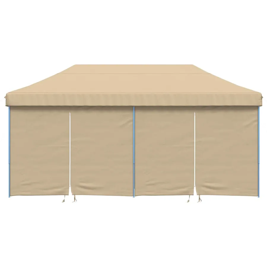 Tente de réception pliable escamotable avec 4 parois latérales - 3