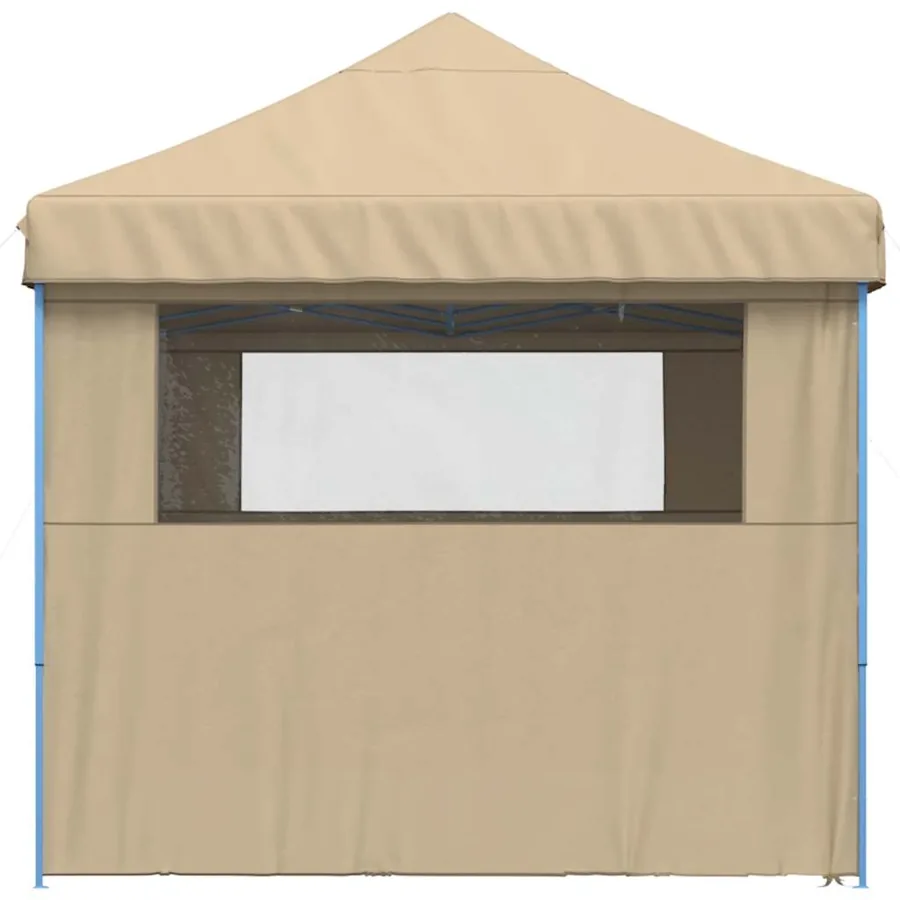 Tente de réception pliable escamotable avec 4 parois latérales - 5