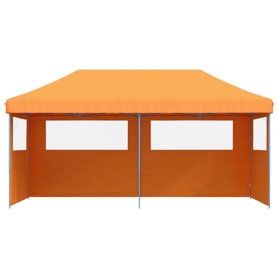 Tente de réception pliable escamotable avec 3 parois latérales - 3