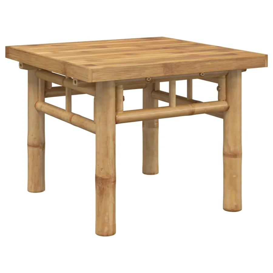 Table basse 45x45x35 cm bambou - 2