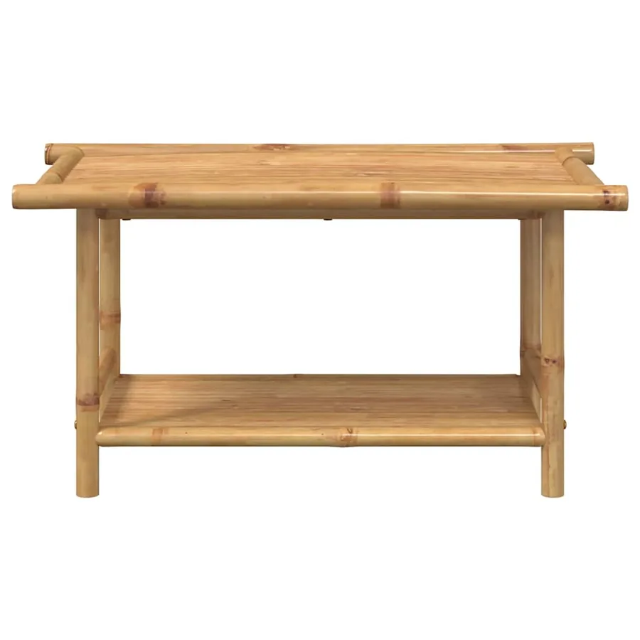 Table basse 90x50x45 cm bambou - 3