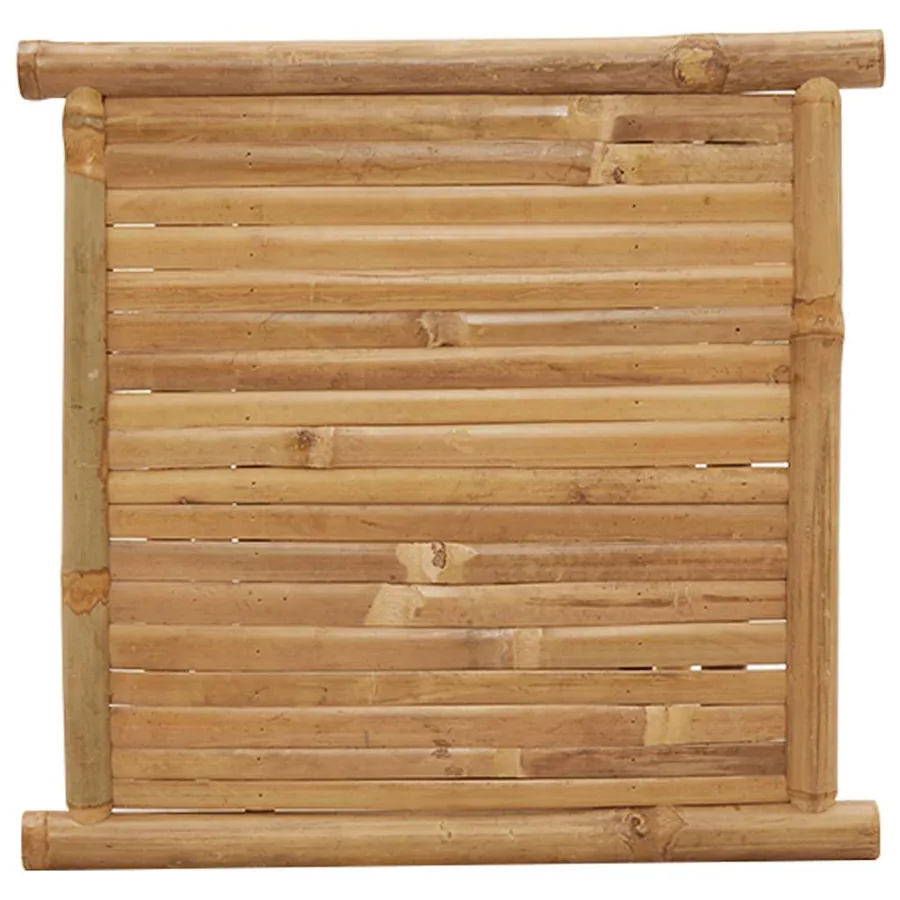 Table basse 45x45x45 cm bambou - 6