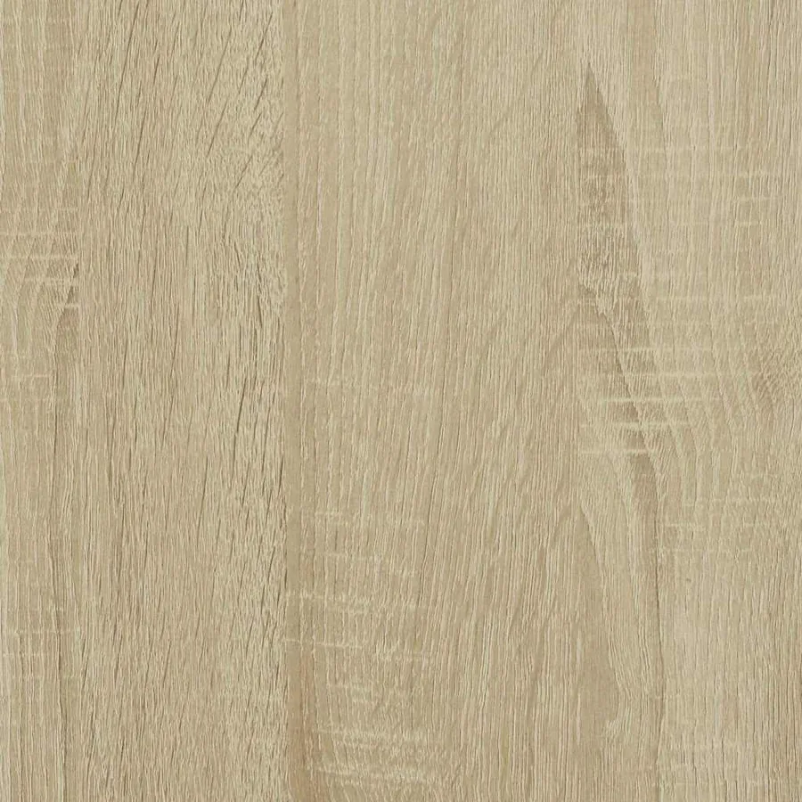 Buffet chêne sonoma 102x37x75,5 cm bois d'ingénierie - 10