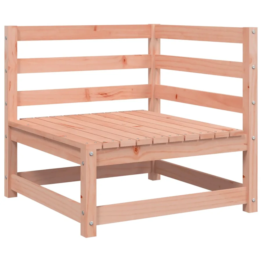 Salon de jardin 3 pcs bois massif sapin de douglas - 4