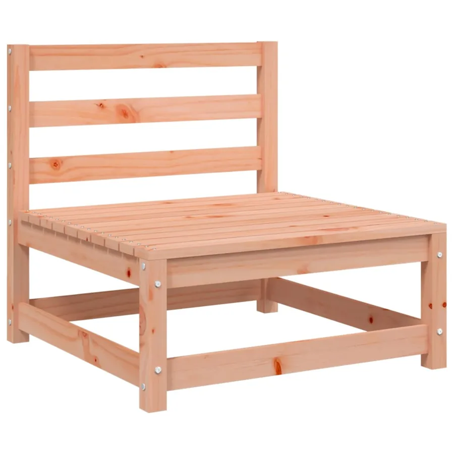 Salon de jardin 3 pcs bois massif sapin de douglas - 5