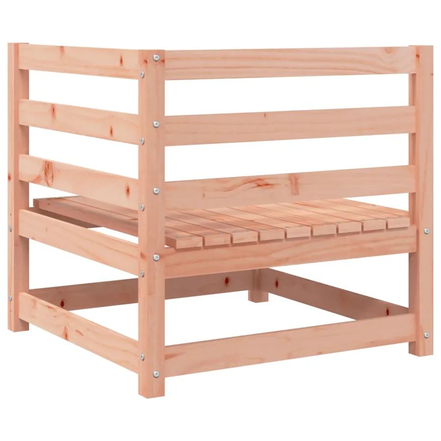 Salon de jardin 3 pcs bois massif sapin de douglas - 6