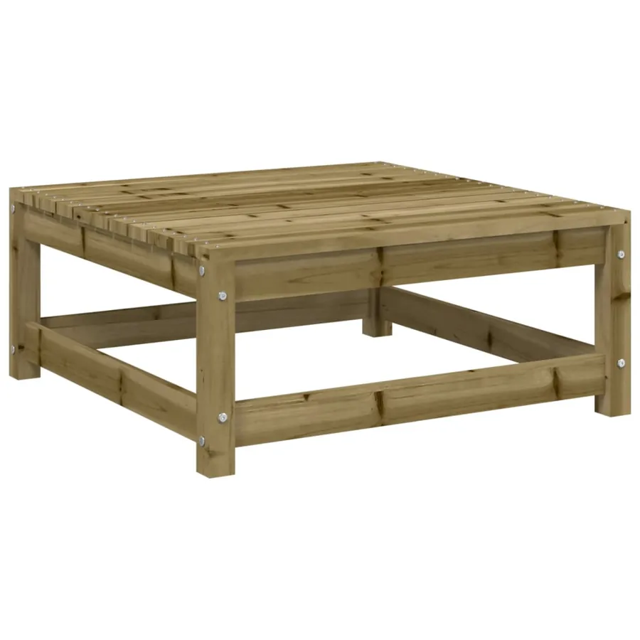 Salon de jardin 11 pcs bois de pin imprégné - 9