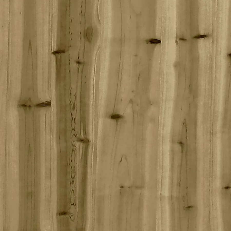Salon de jardin 10 pcs bois de pin imprégné - 10