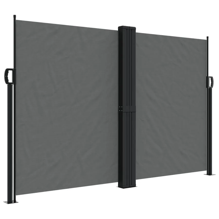 Auvent latéral rétractable anthracite 160x1200 cm - 2