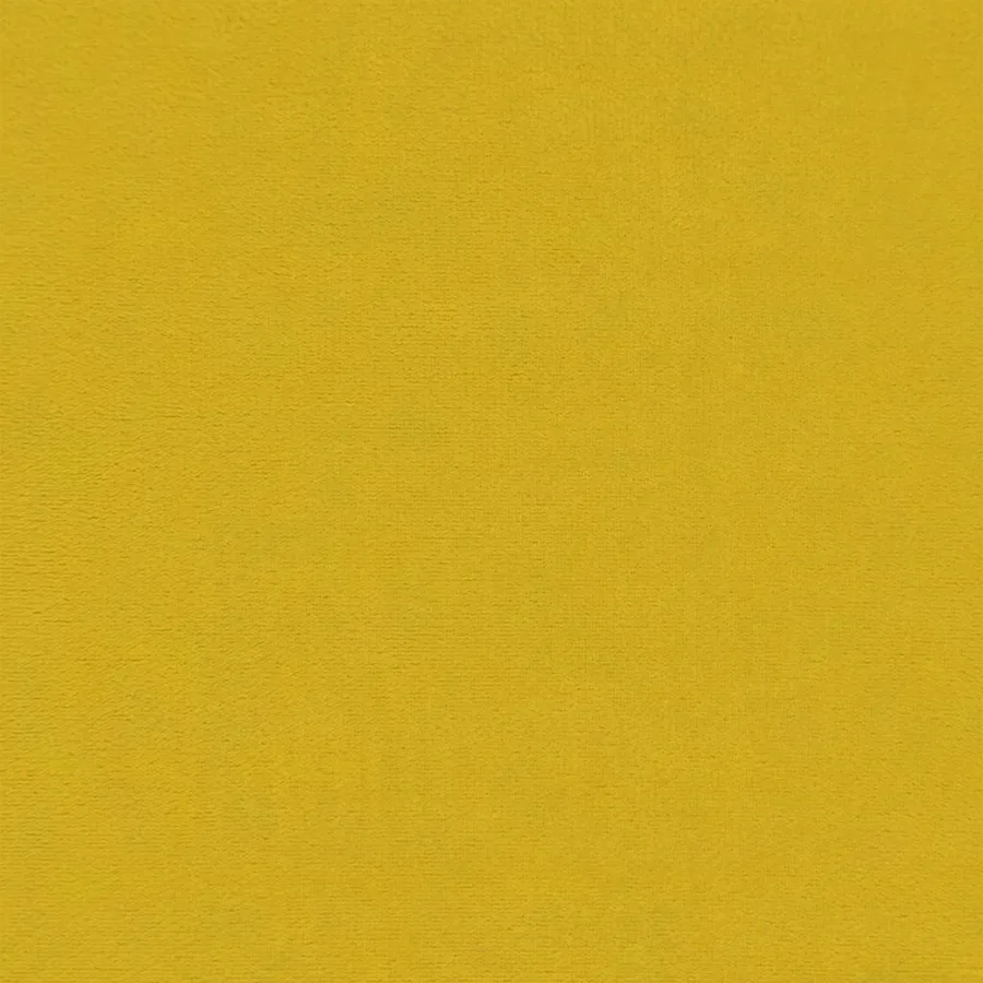 Fauteuil avec coussin jaune velours - 8