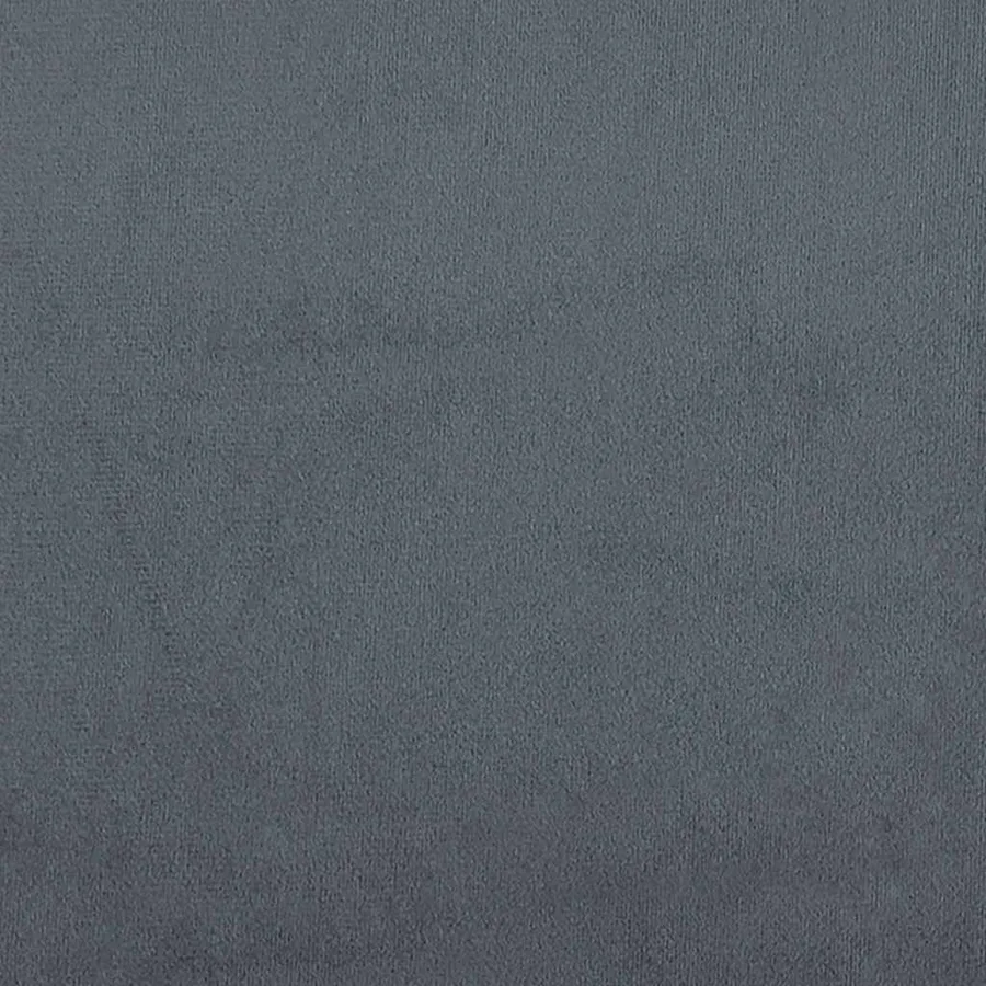 Fauteuil avec coussin gris foncé velours - 8