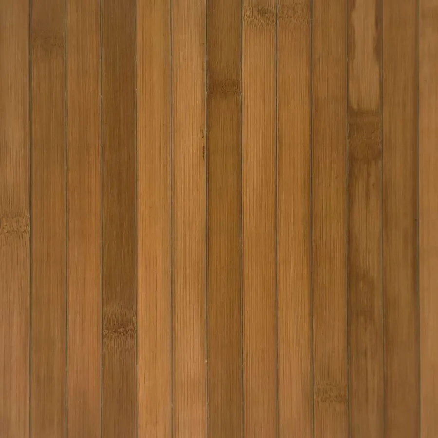 Tapis rectangulaire marron 70x100 cm bambou - 7