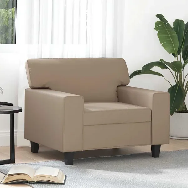 Fauteuil Cappuccino 60 cm Similicuir
