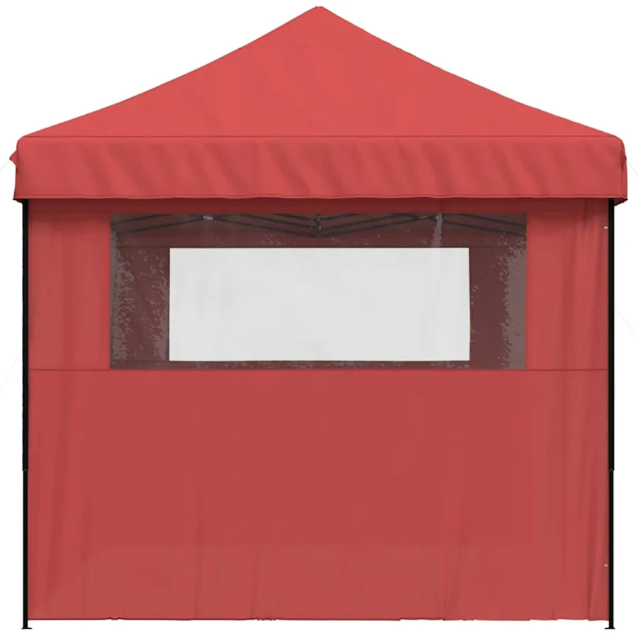 Tente de réception pliable escamotable avec 3 parois latérales - 5