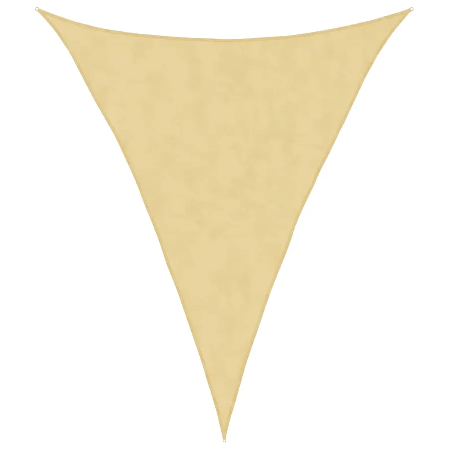 Voile d'ombrage sable 3x4x4 m 100 % polyester oxford - 2