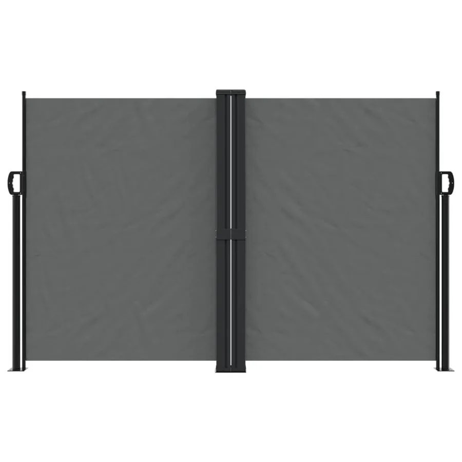 Auvent latéral rétractable anthracite 160x1000 cm - 3