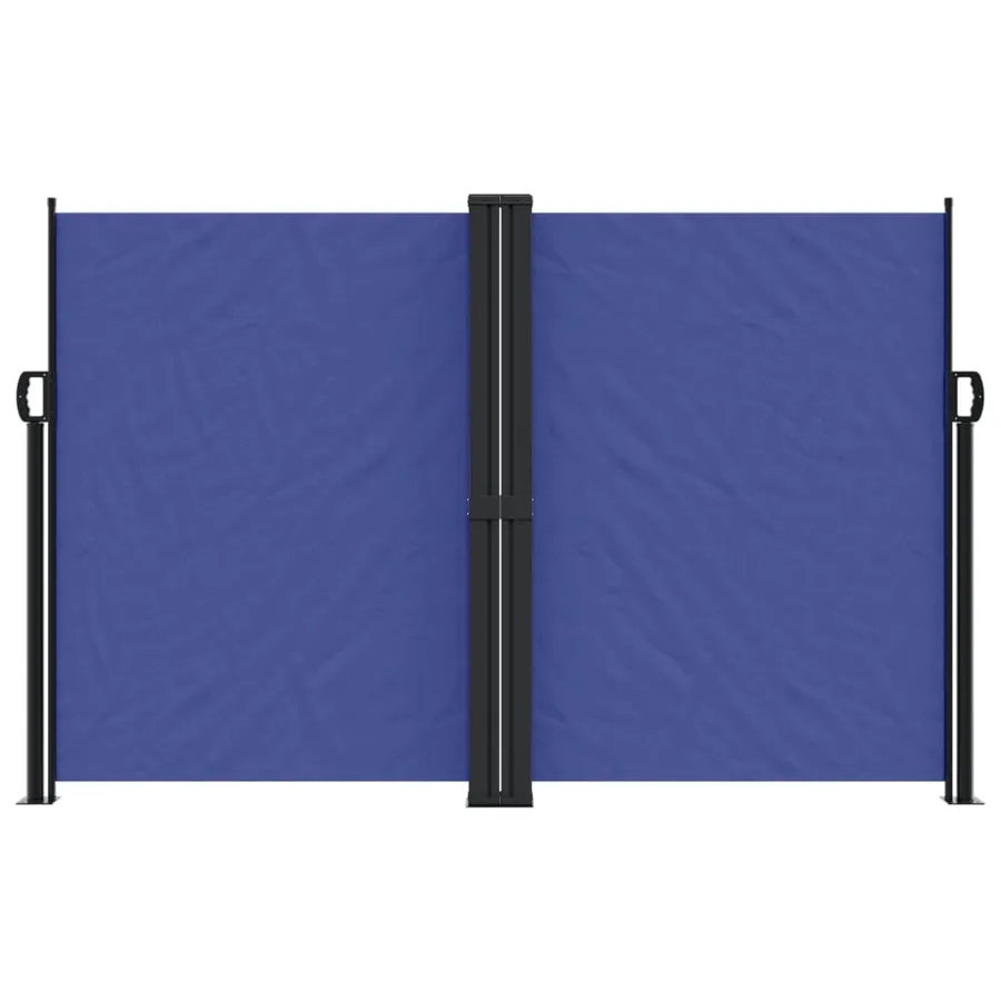 Auvent latéral rétractable bleu 160x1000 cm - 3