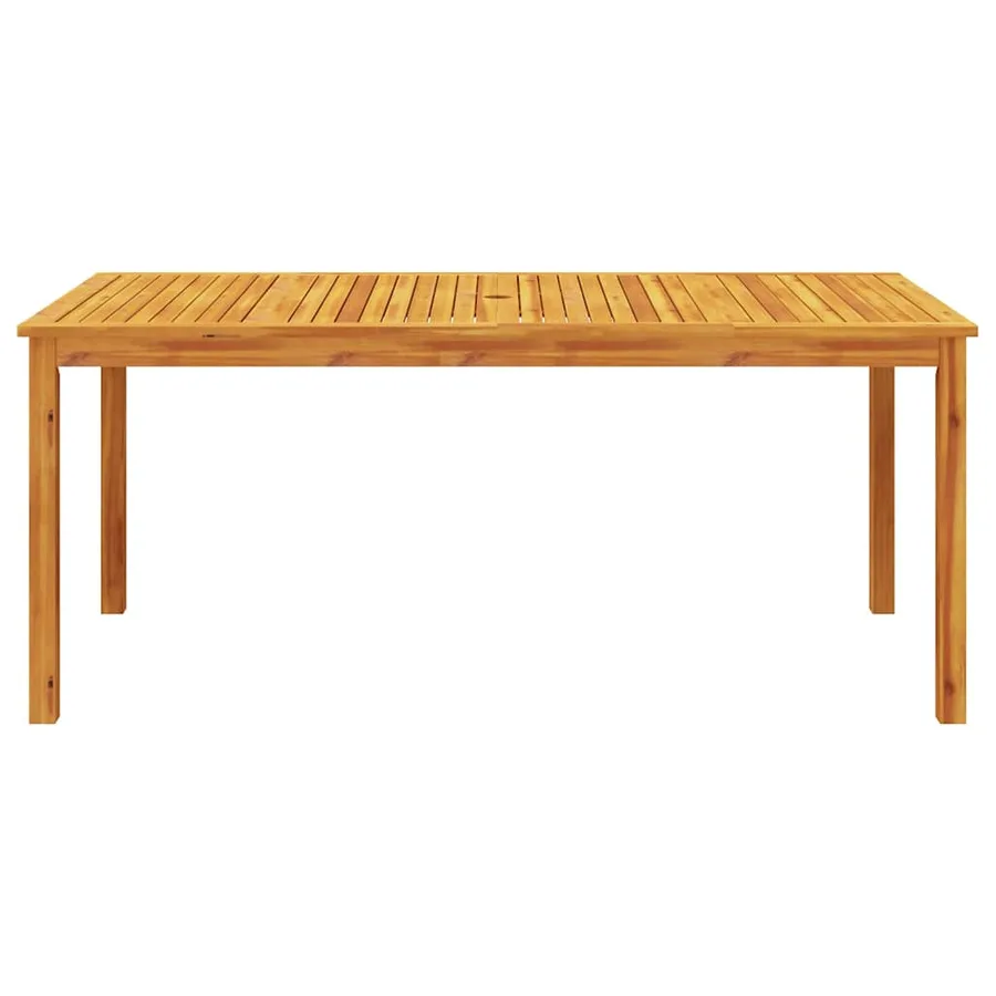Ensemble à manger de jardin 7 pcs 180x90x75 cm Bois d'acacia solide - 4