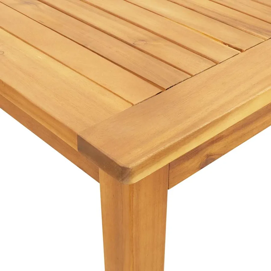 Ensemble à manger de jardin 7 pcs 180x90x75 cm Bois d'acacia solide - 7