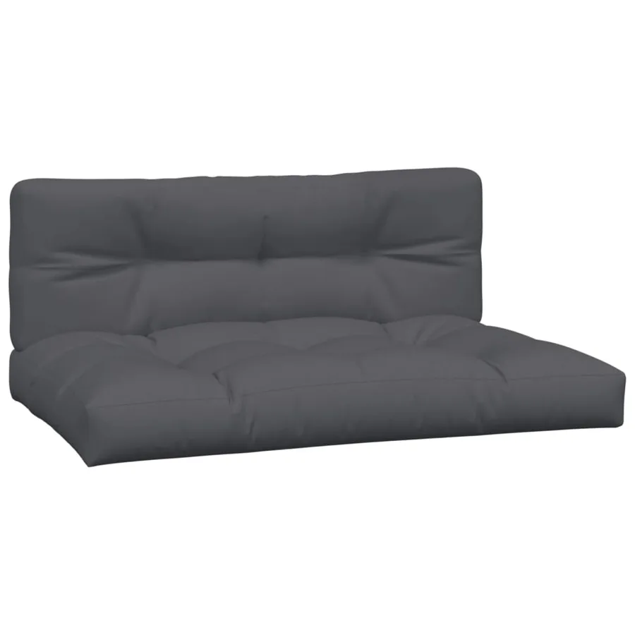 Salon palette de jardin avec coussins 4pcs bois d'acacia massif - 7