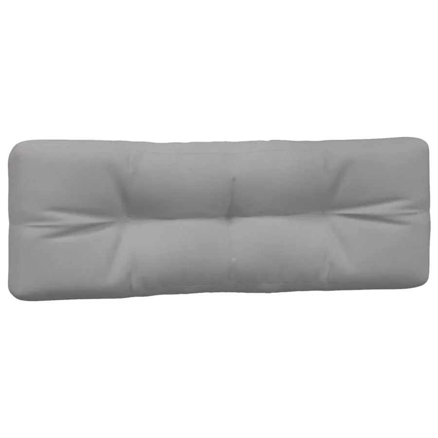 Coussins de palette lot de 5 gris tissu - 4