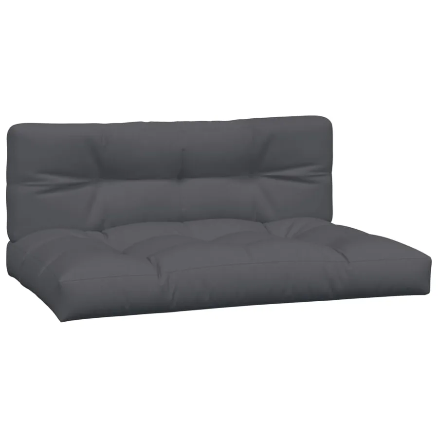 Salon palette de jardin avec coussins 4pcs bois d'acacia massif - 7