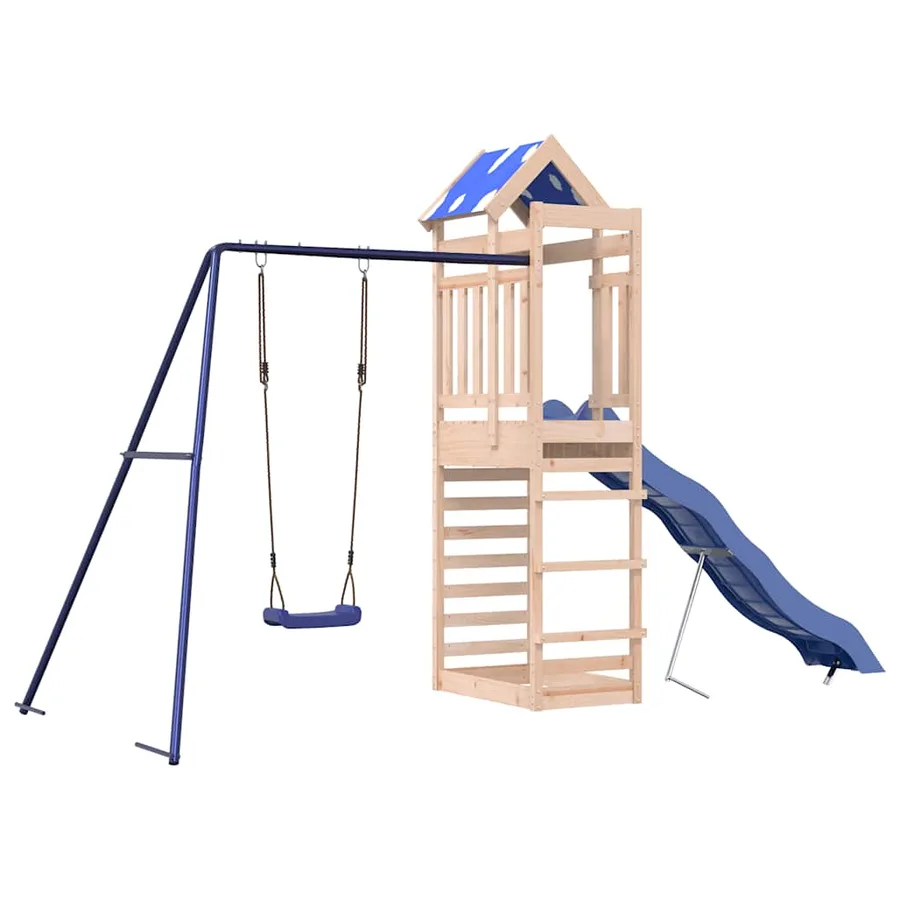 Aire de jeux d'extérieur bois massif de douglas - 2