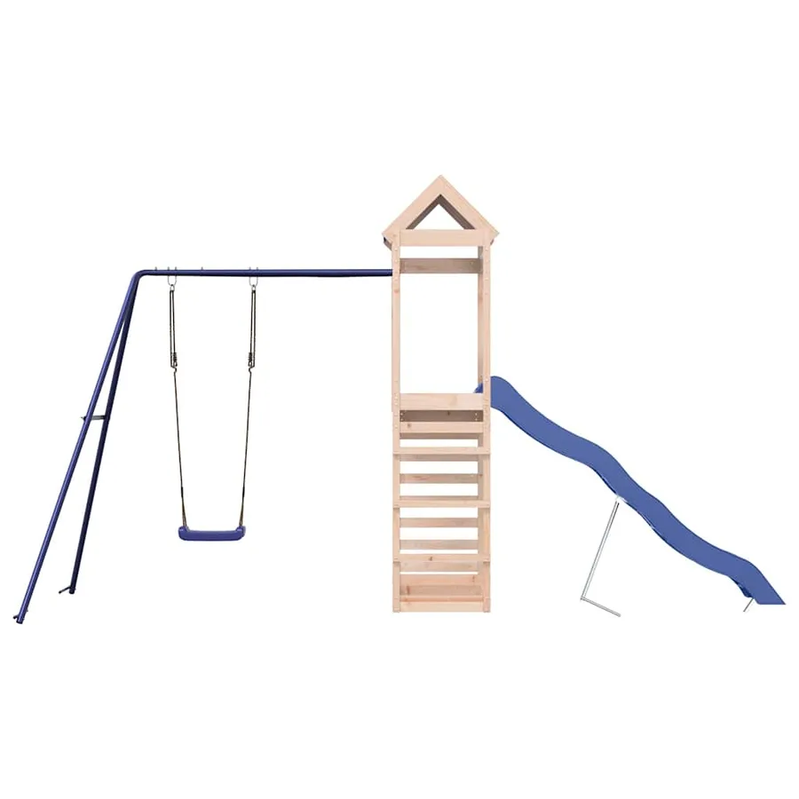 Aire de jeux d'extérieur bois massif de douglas - 3