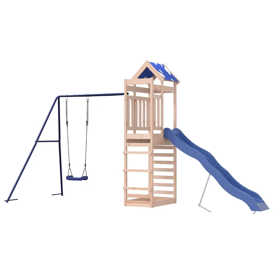 Aire de jeux d'extérieur bois massif de douglas - 4