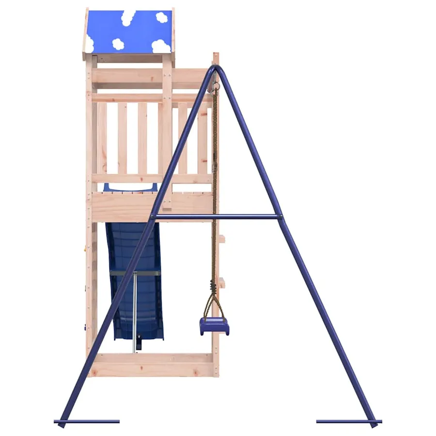 Aire de jeux d'extérieur bois massif de douglas - 6
