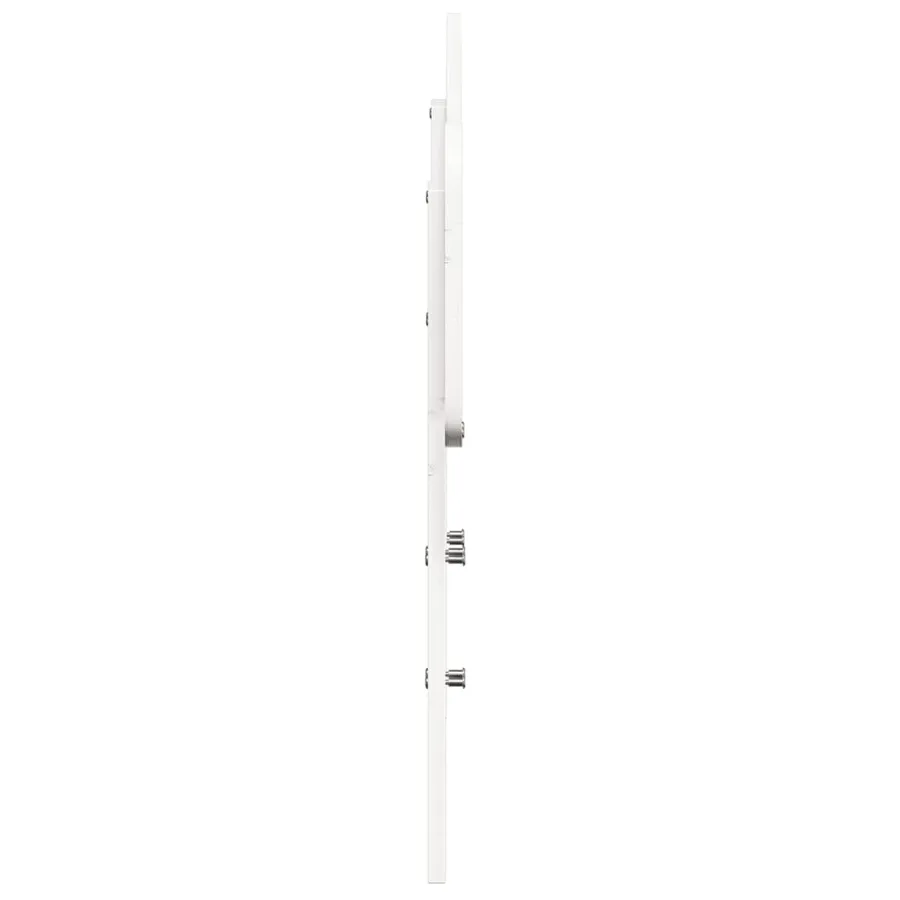 Tête de lit blanc 90 cm bois massif de pin - 5
